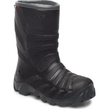 Dívčí holínky Viking Ultra Warm Black/Grey 28, Vnitřní délka boty: 18,3 cm