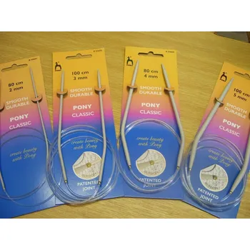 Jehlice Kruhové pletací jehlice délka 60 cm