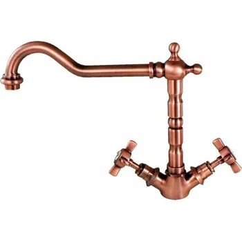 Vodovodní baterie Dřezová vodovodní baterie CU RETRO stojánková baterie RETRO