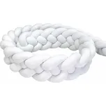 WeLove Mantinel do postýlky cop Velur Neljä - bílý Délka mantinelu: 180 cm