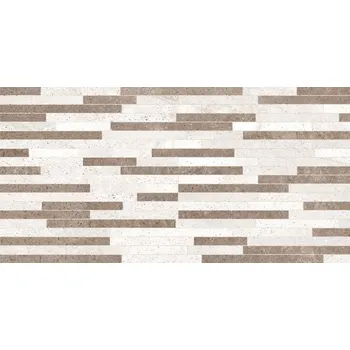 Obklad Keros Icon Tool Gris 25x50 dekor/pásky/