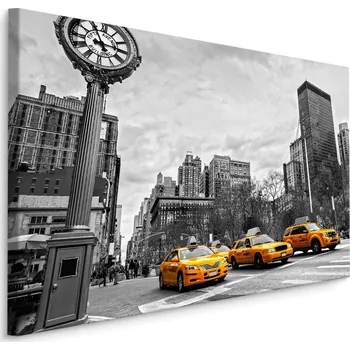 Obraz Plátno Žluté Taxíky V New Yorku Varianta: 30x20