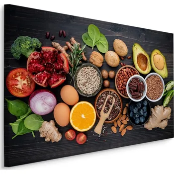 MyBestHome BOX Plátno Zelenina A Koření Varianta: 40x30