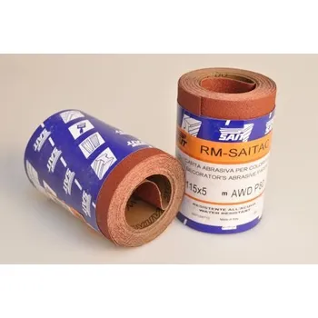 Brusný papír SAIT Minirole brusný papír SAITAC AWD 115x5 P120