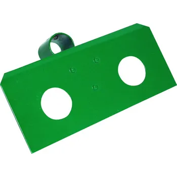 Zednická lžíce hřablo na maltu se 2 otvory, šířka 330 mm