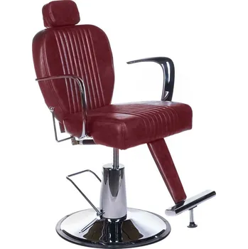 Kadeřnické křeslo Barbiero Holičské křeslo OLAF BH-3273 Cherry