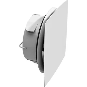 Lindab AIRY 125 talířový ventil bez čelní desky RAL 9010