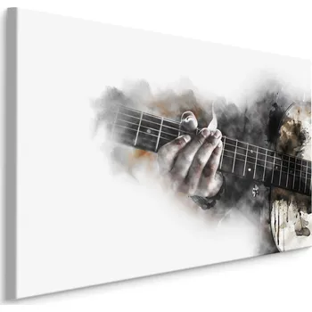 Obraz MyBestHome BOX Plátno Abstraktní Kytara Varianta: 30x20