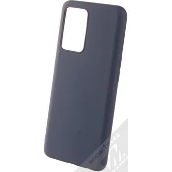 Pouzdro na mobilní telefon 1Mcz Matt TPU ochranný silikonový kryt pro Oppo Reno7 5G, Find X5 Lite tmavě modrá (dark blue)