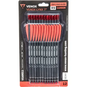 Šípy Venox Lynx carbon 7,5"