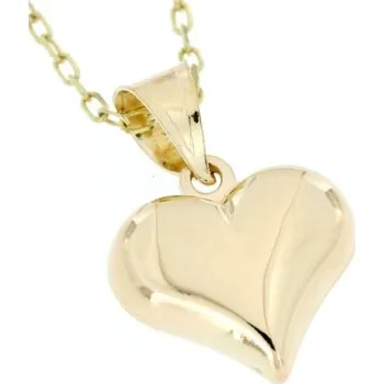 Přívěsek Zlatnictví U Kostela Zlatý přívěsek hladké srdce 3664 310917963