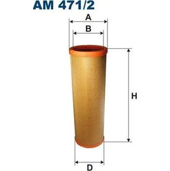 Vzduchový filtr Filtr - sekundární vzduch FILTRON AM 471/2