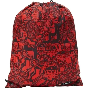Školní sáček LEGO Ninjago Red - pytlík na přezůvky