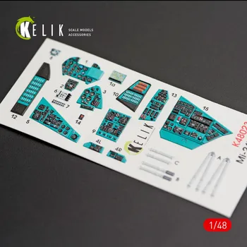 Plastikový model Reskit 1/48 MI-24V interior 3D (ZVE)
