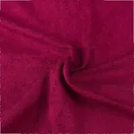 Froté prostěradlo vínové, 160x200 cm 35160/020