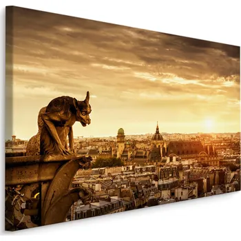 Plátno Západ Slunce V Paříži Varianta: 40x30