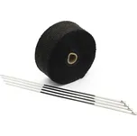 Žáruvzdorná omotávka výfukových svodů 10m černá