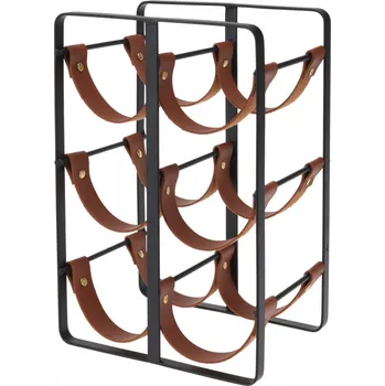 Servírovací stolek Kovový stojan na víno 30x15x20 cm (134038 041 HZ1962090 stojan na víno)