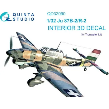 RC model letadla 1/32 Ju 87B-2/R-2 3D-Printed&col.Interior (TRUMP)