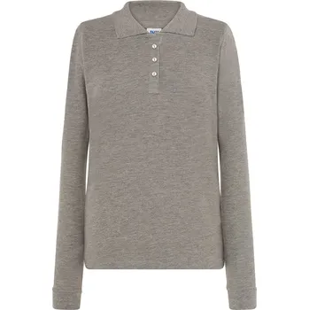 Dámská polokošile šedá s dlhým rukávom (M)