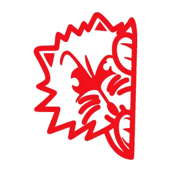 Samolepící dekorace SAMOLEPKA Kočka 026 levá kuk (10 - červená) NA AUTO, NÁLEPKA, FÓLIE, POLEP, TUNING, VLASTNÍ TEXT, TISK, AUTOSAMOLEPKY.cz, POLEPY, OBRÁZEK, LOGO, SAMOLEPKY