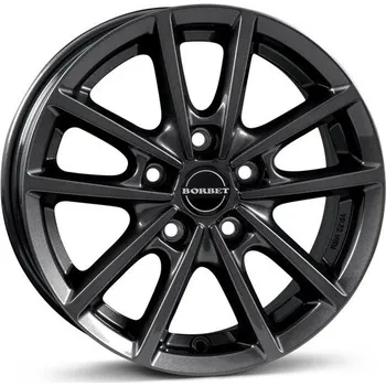 Alu kolo Alu disk Borbet W 8x19, 5x112, 66.7, ET35 mistral anthracite glossy