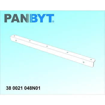 Držák na ručník Držák prádelní šňůry 48 cm bílá (pro pět natažených šňůr (linek))