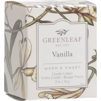 Svíčka Greenleaf - Vonná votivní svíčka Vanilla