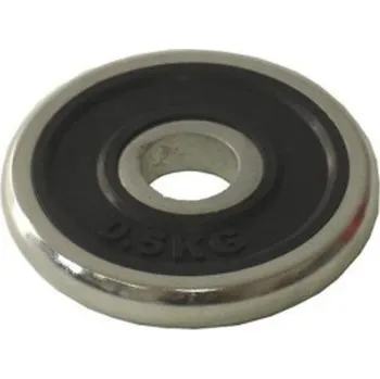 ARSENAL kotouč chrom + guma 0,5 kg, otvor 25 mm