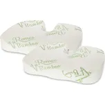 Romeo Ortopedický podsedák MEMORY BAMBOO 45 x 36 x 6 cm sada 2 ks