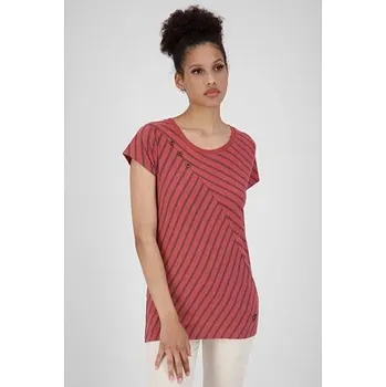 Dámské tričko Tričko Alife and Kickin ZOEAK Z Cranberry Melange velikost M