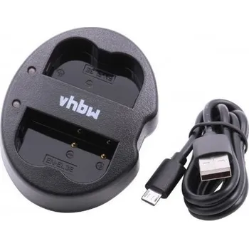 TopTechnology EN-EL3e duální USB nabíječka neoriginální, pro baterie NIKON EN-EL3,Fujifilm NP-150, Konica-Minolta NP-400, Pentax D-Li50, Samsung SLB-1674, Sigma BP-21