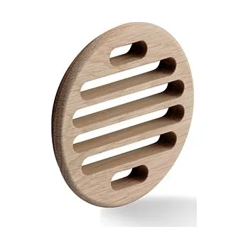 Domácí ventilátor Interex Dřevěný ventilátor 90 mm / Dub