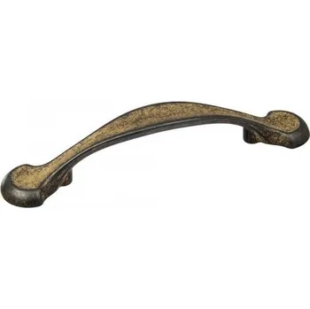 Nábytkové kování Tulip Rukojeť VIAGGIO / Žlutá rez /WS/ 96 mm