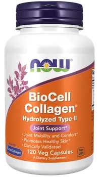 Kloubní výživa Now Foods BioCell Collagen 120 cps.