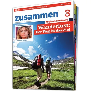 Časopis Tištěný časopis pro výuku němčiny zusammen B2 - C1