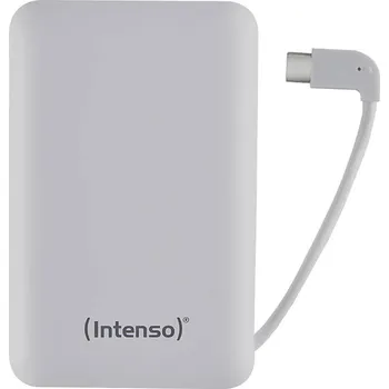 Powerbanka Intenso XC10000 powerbanka Li-Pol, 10000 mAh, USB-A, USB-C®, bílá, Indikátor stavu