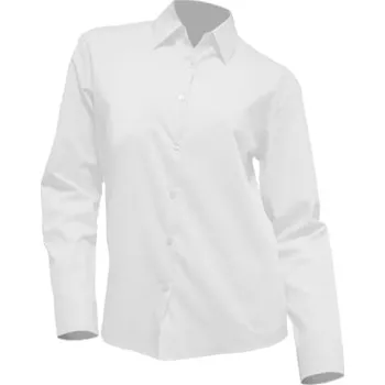 Gastro oděv Dámské tričko s dlouhým rukávem SHLPOP WHITE (L)