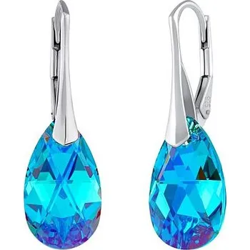 Náušnice Stříbrné náušnice Jelly ve tvaru kapky Swarovski® Crystals Aquamarine LSW6106E16AQ