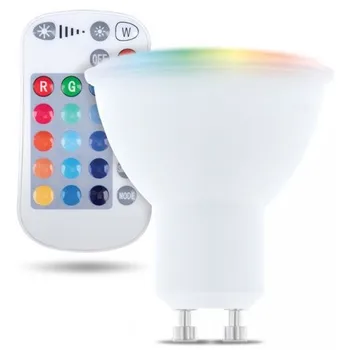 Žárovka Forever Light LED GU10 5W 230V 250lm RGBW