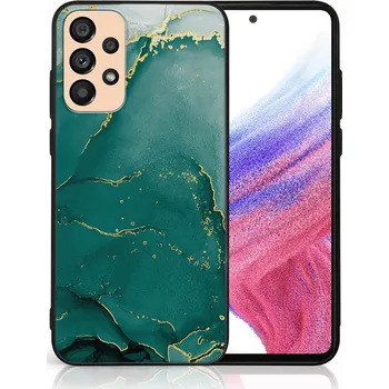 Pouzdro na tablet VSECHNONAMOBIL 47904 MY ART Ochranný obal Samsung Galaxy A53 5G -GREEN MARBLE (145)