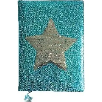 Set školních potřeb Notatnik niebieski Gwiazdka