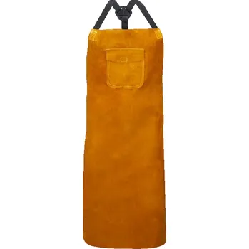 Kuchyňská zástěra Zástěra kožená s kapsou MHS 92x61cm