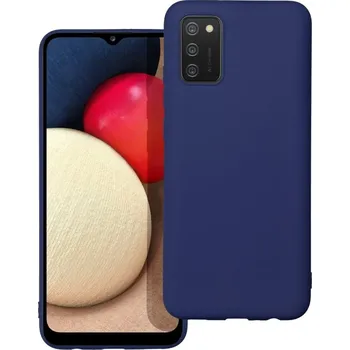 Náhradní kryt pro mobilní telefon Kryt Forcell Soft Case Samsung Galaxy A02s tmavě modrý