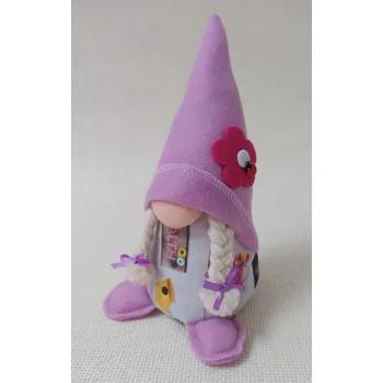 Skřítek zahradník fialový