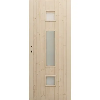 Interiérové dveře Hrdinka Palubkové dveře Trimax - střed 90 cm Levé