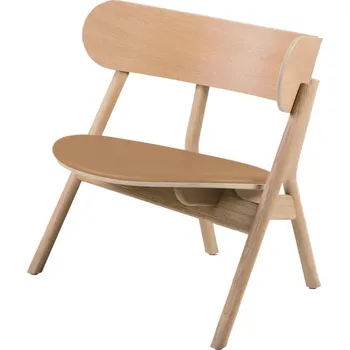 Křeslo Northern Křeslo Oaki s čalouněným sedákem, light oiled oak