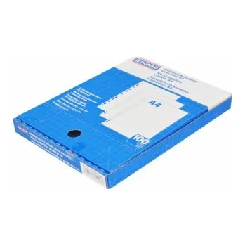 Koszulki na dokumenty Donau pp A4 krystal 100 sztuk w pudełku (PL)