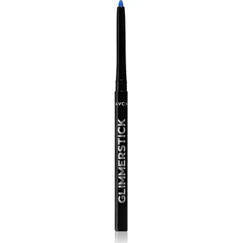 Přípravek na oči Avon Glimmerstick tužka na oči s intenzivní barvou odstín Azure Blue 0,28 g