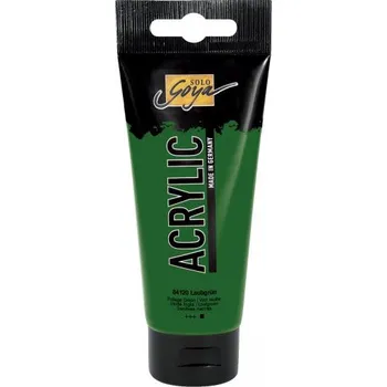 Olejová barva Solo Goya Akrylová barva 100 ml LISTOVÁ ZELENÁ